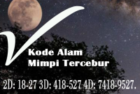 Kode Alam Mimpi Tercebur