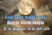 Kode Alam Mimpi Anak Hanyut Aliran Sungai