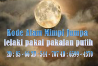 Kode Alam Mimpi Jumpa lelaki pakai pakaian putih