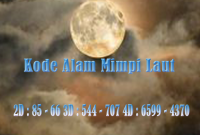 Kode Alam Mimpi Laut