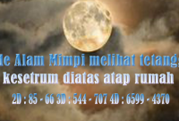 Kode Alam Mimpi melihat tetangga kesetrum diatas atap rumah