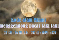 Kode alam Mimpi menggendong pacar laki laki